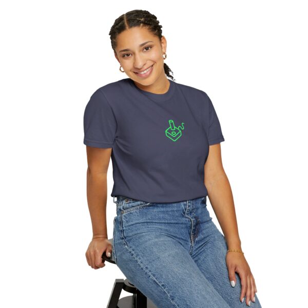 SynStick Logo Unisex Garment-Dyed T-shirt - Image 126