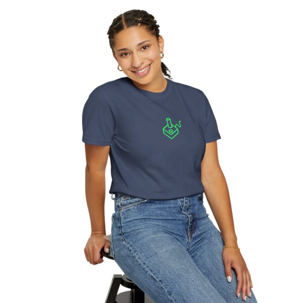 SynStick Logo Unisex Garment-Dyed T-shirt - Image 113