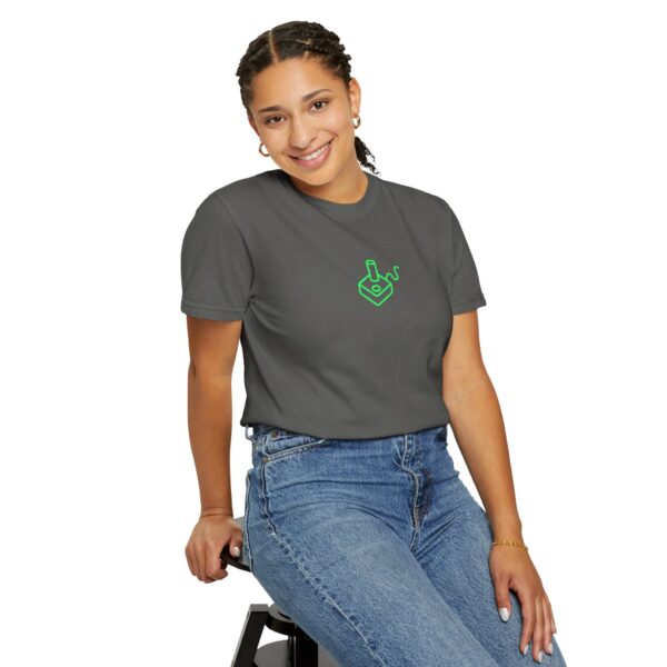 SynStick Logo Unisex Garment-Dyed T-shirt - Image 35