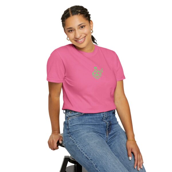 SynStick Logo Unisex Garment-Dyed T-shirt - Image 191