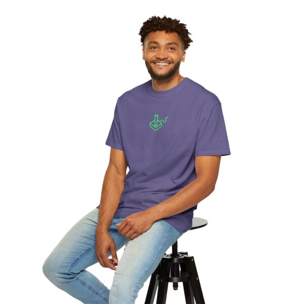 SynStick Logo Unisex Garment-Dyed T-shirt - Image 182