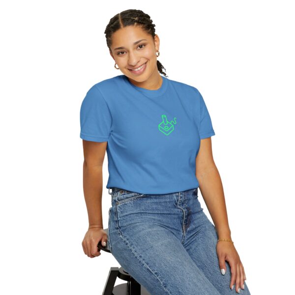 SynStick Logo Unisex Garment-Dyed T-shirt - Image 100