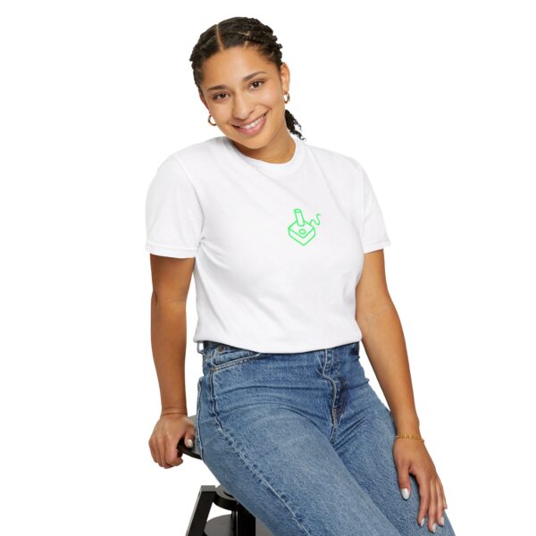 SynStick Logo Unisex Garment-Dyed T-shirt - Image 22