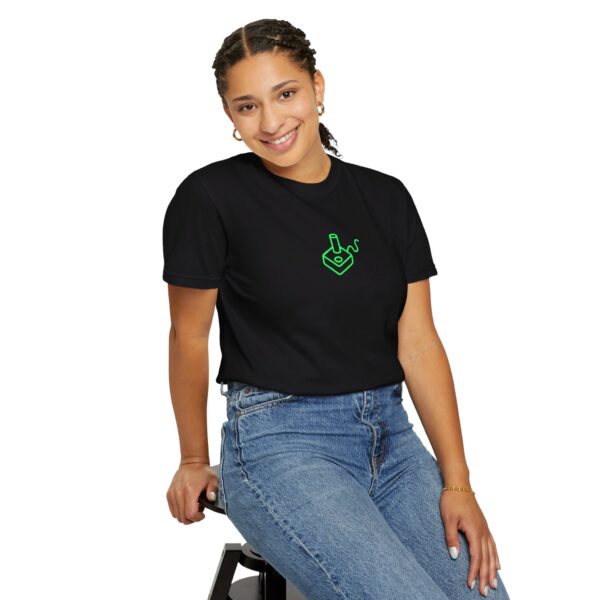 SynStick Logo Unisex Garment-Dyed T-shirt - Image 9