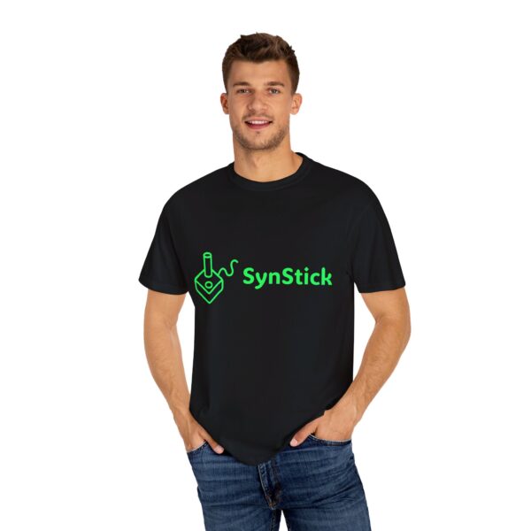 SynStick Unisex Garment-Dyed T-shirt - Image 4