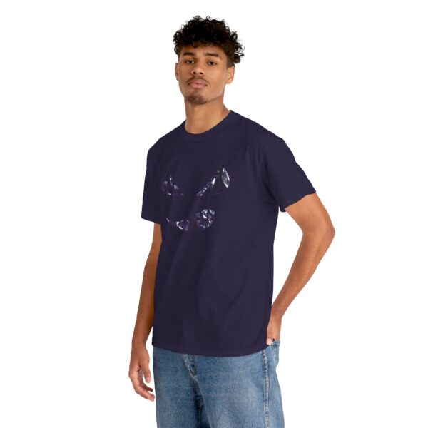 WarPulse Purple Diamond Unisex Heavy Cotton Tee - Image 14