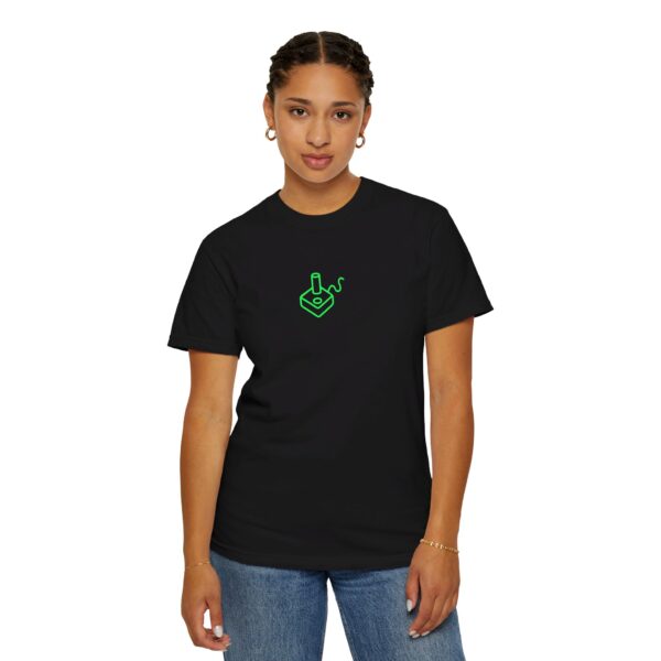 SynStick Logo Unisex Garment-Dyed T-shirt - Image 6