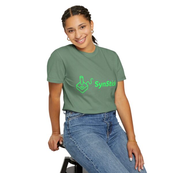 SynStick Unisex Garment-Dyed T-shirt - Image 100