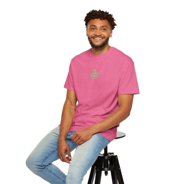 SynStick Logo Unisex Garment-Dyed T-shirt - Image 195