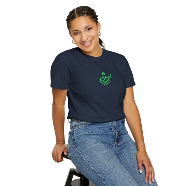 SynStick Logo Unisex Garment-Dyed T-shirt - Image 152
