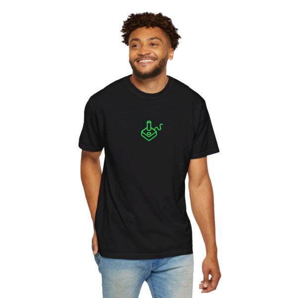 SynStick Logo Unisex Garment-Dyed T-shirt - Image 10