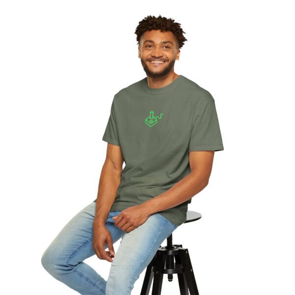 SynStick Logo Unisex Garment-Dyed T-shirt - Image 52