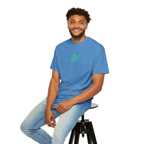 SynStick Logo Unisex Garment-Dyed T-shirt - Image 104