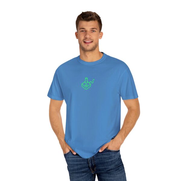 SynStick Logo Unisex Garment-Dyed T-shirt - Image 95