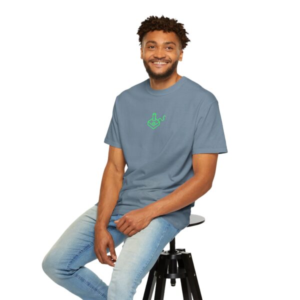 SynStick Logo Unisex Garment-Dyed T-shirt - Image 91