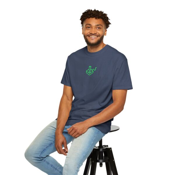 SynStick Logo Unisex Garment-Dyed T-shirt - Image 117
