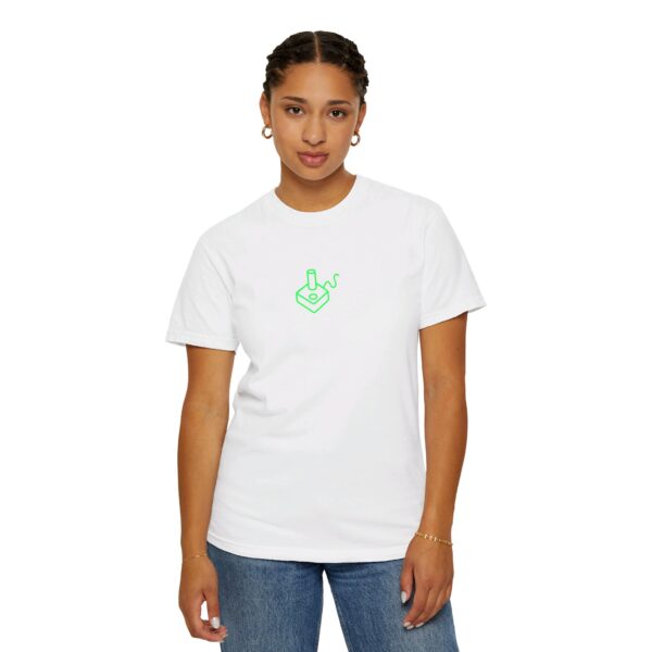 SynStick Logo Unisex Garment-Dyed T-shirt - Image 19