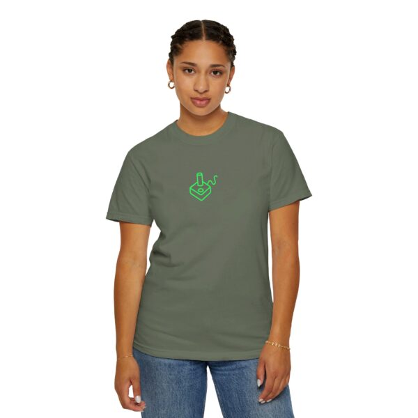 SynStick Logo Unisex Garment-Dyed T-shirt - Image 45