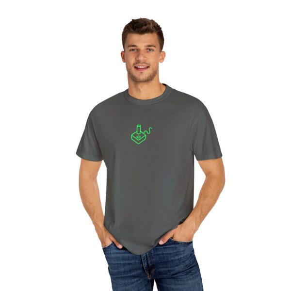 SynStick Logo Unisex Garment-Dyed T-shirt - Image 30