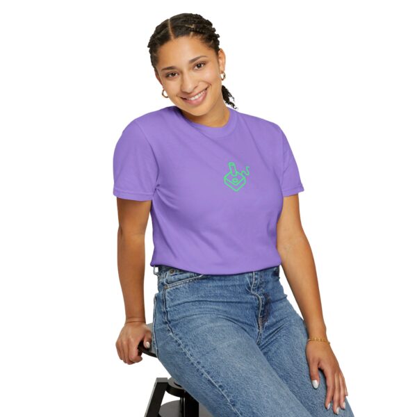 SynStick Logo Unisex Garment-Dyed T-shirt - Image 165
